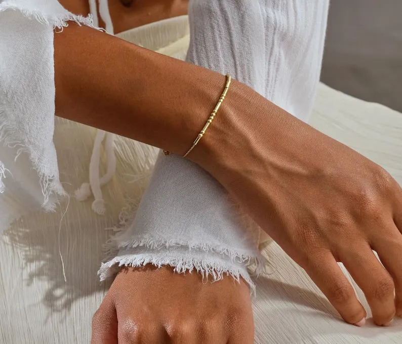 Morse Code Bracelet Hidden Message sold by Regina jewelry product image thumbnail 3