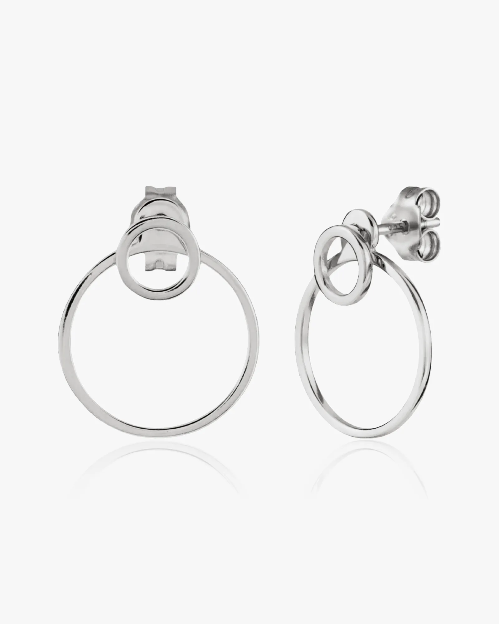 Double Circle Jacket Earrings sold by Regina jewelry product image thumbnail 4
