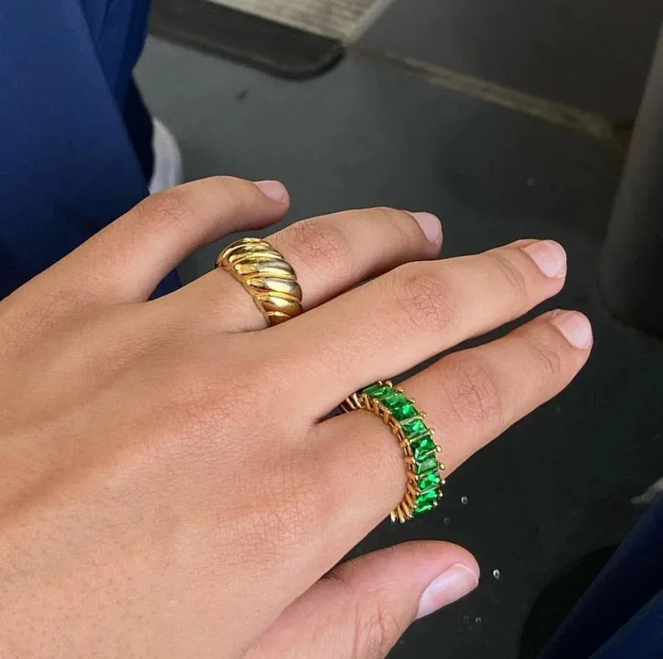 GIA Baguette Crystals Ring sold by Regina jewelry product image thumbnail 3