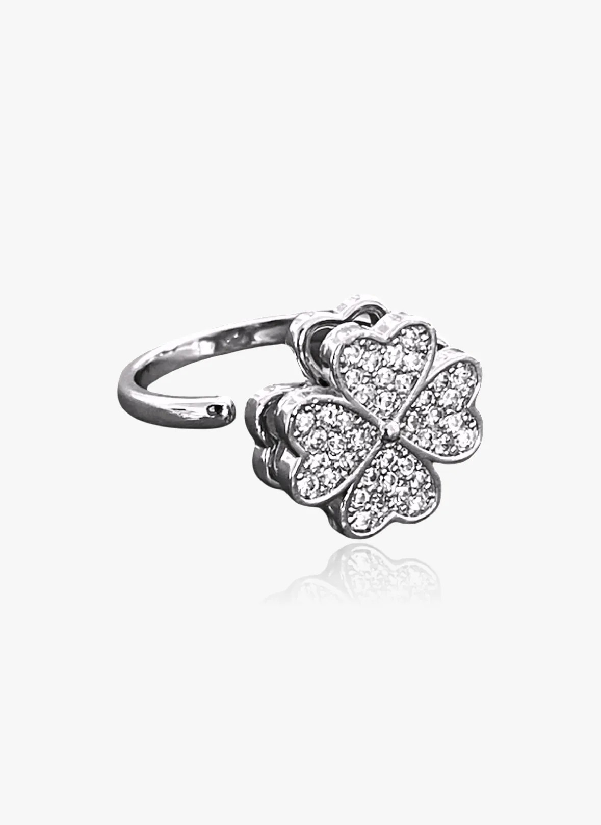 Fidget Ring Clover sold by Regina jewelry product image thumbnail 2