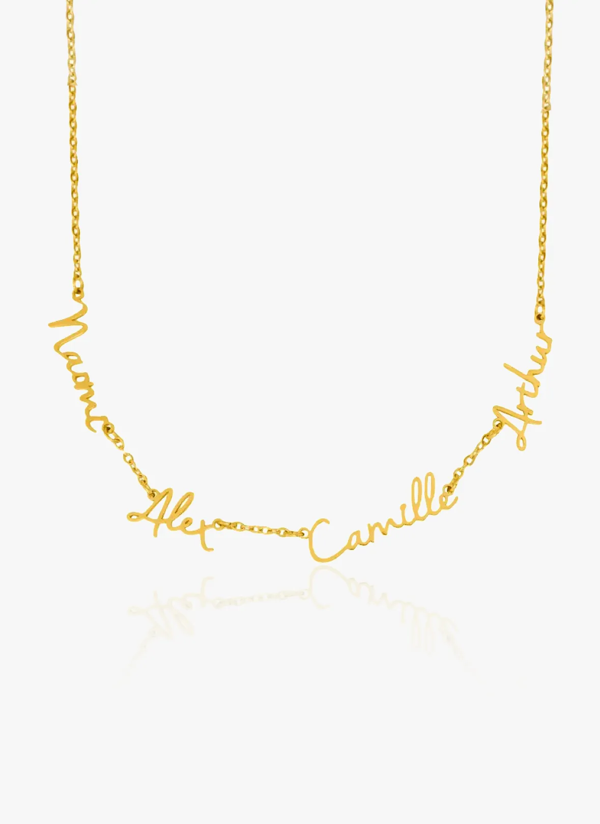 Multiple Names Necklace - Personalized Gift sold by Regina jewelry