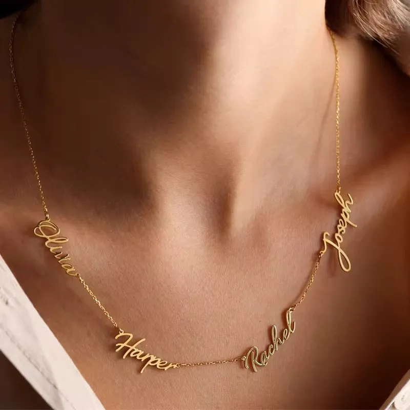 Multiple Names Necklace - Personalized Gift sold by Regina jewelry product image thumbnail 2