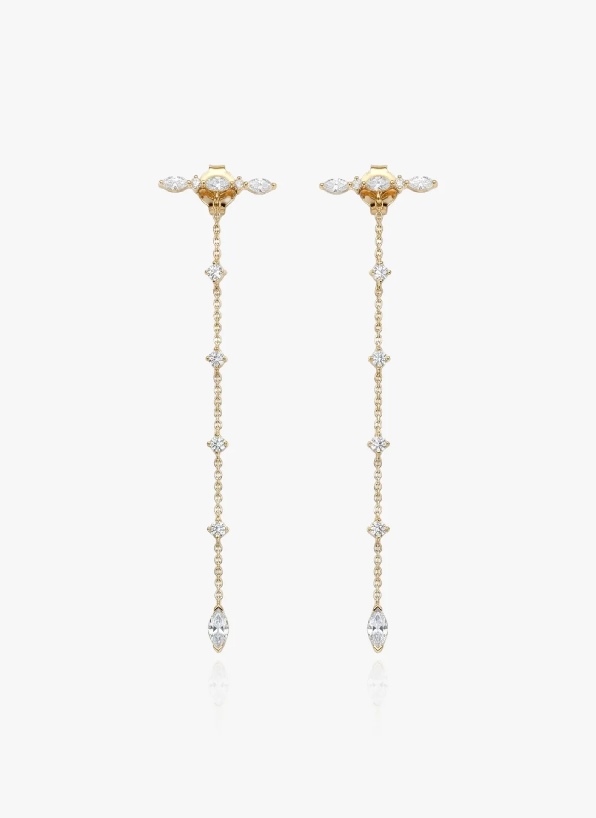 Tassel T Bar Earrings sold by Regina jewelry product image thumbnail 2