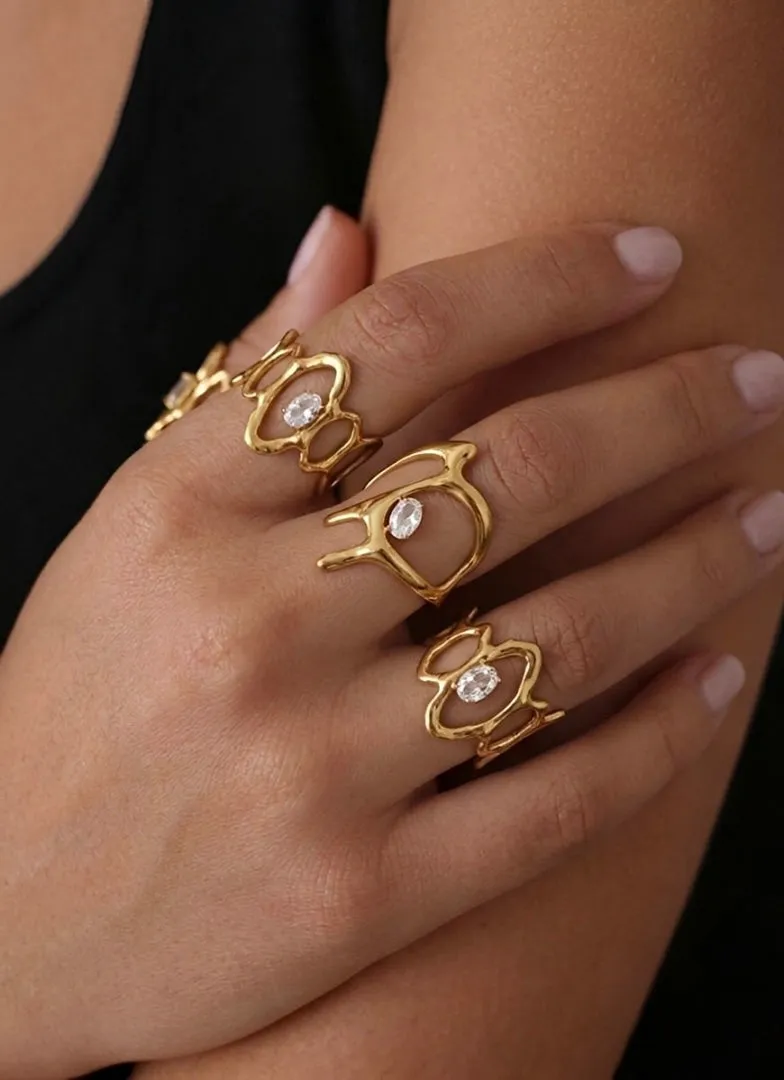 Liquid Gold Ring sold by Regina jewelry product image thumbnail 2