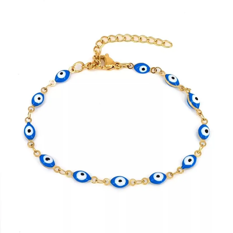 Evil Eye Bracelet / Anklet sold by Regina jewelry