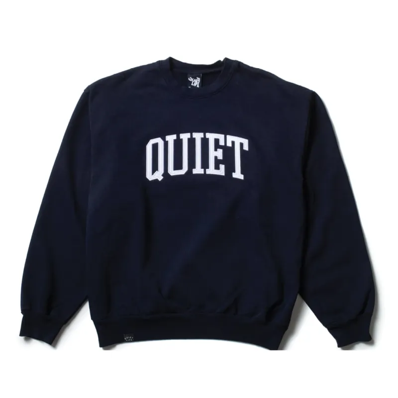 QUIET Arch Applique Crew Neck - Made in USA made by The Quiet Life