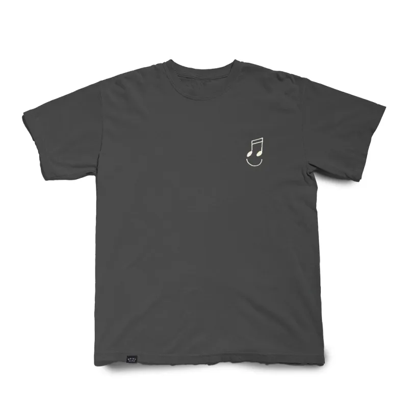 Music Man Embroidered T - Pepper made by The Quiet Life