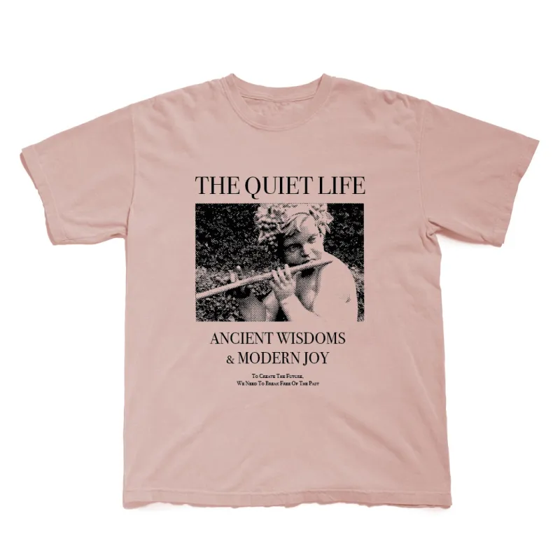 Ancient Wisdom/Modern Joy T - Peach made by The Quiet Life