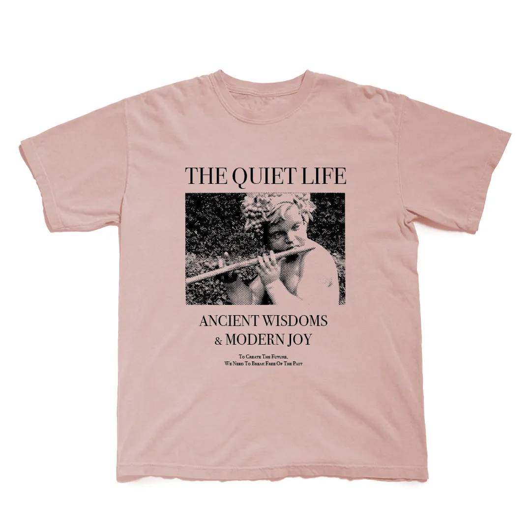 Ancient Wisdom/Modern Joy T - Peach sold by The Quiet Life