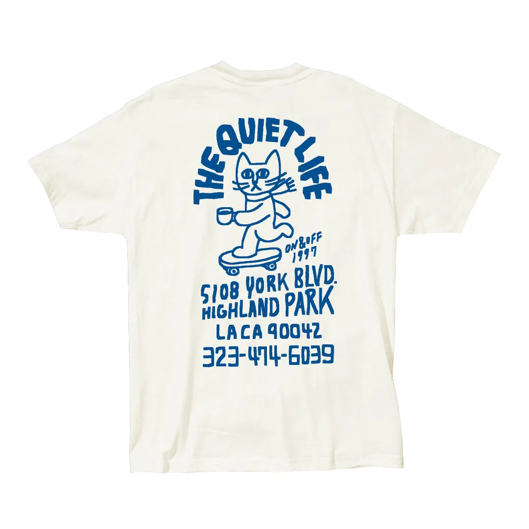 Skating Cat T - Cream sold by The Quiet Life product image thumbnail 2