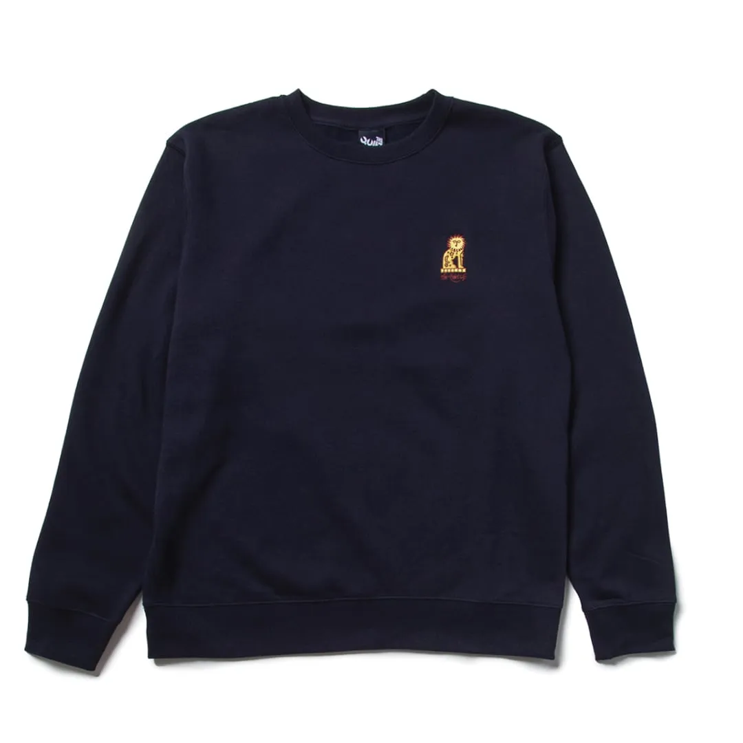 Day Dream Graphics Embroidered Crewneck - MEDIUM ONLY sold by The Quiet Life