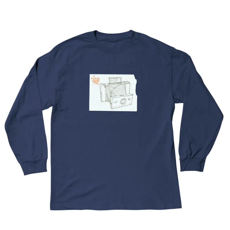 Hecox Polariod Camera Long Sleeve T made by The Quiet Life