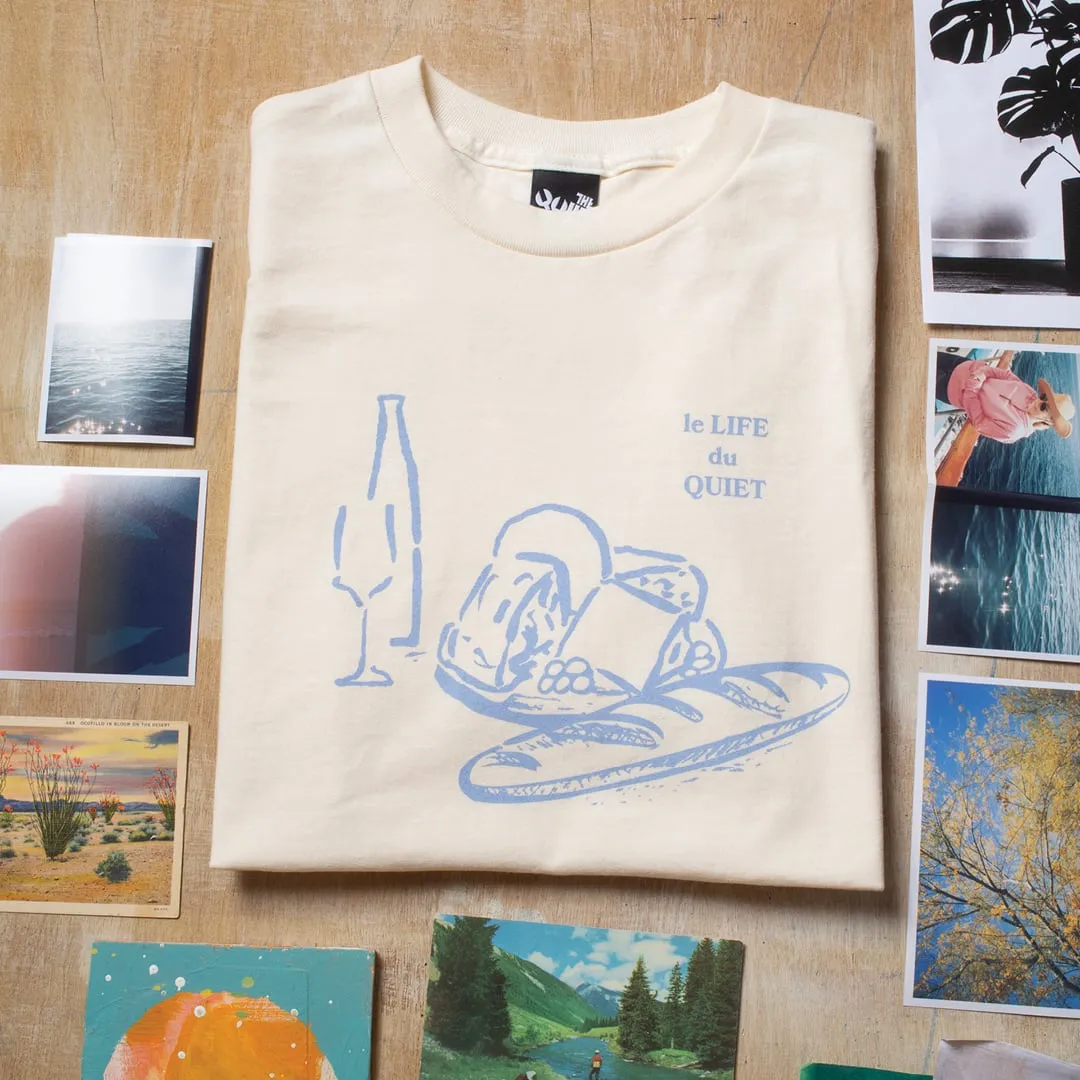 Wine & Cheese T - MEDIUM ONLY sold by The Quiet Life product image thumbnail 2