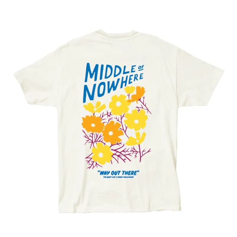 Lonely Palm x QL Middle Of Nowhere T - MED. ONLY made by The Quiet Life