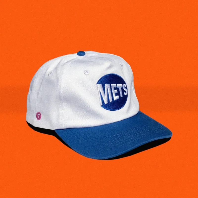 Mets Transit Hat made by Hat Trick NYC