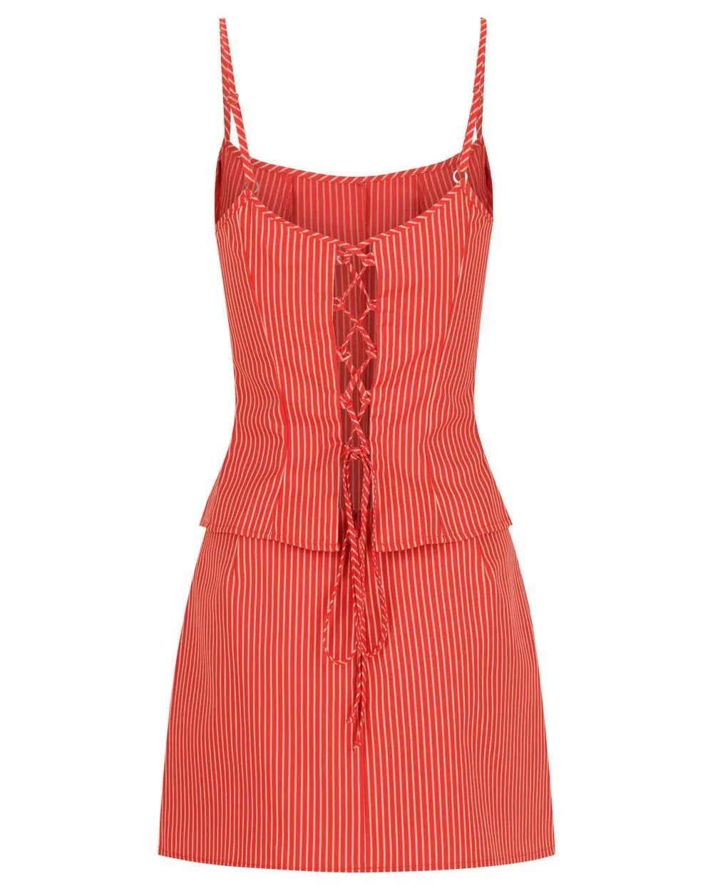 Chilli Stripe Mini Skirt sold by Katharina Lou product image thumbnail 5