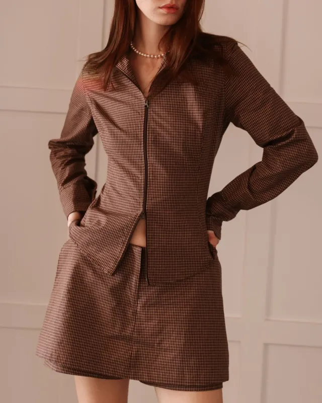 Jillian Zip-Up made by Katharina Lou