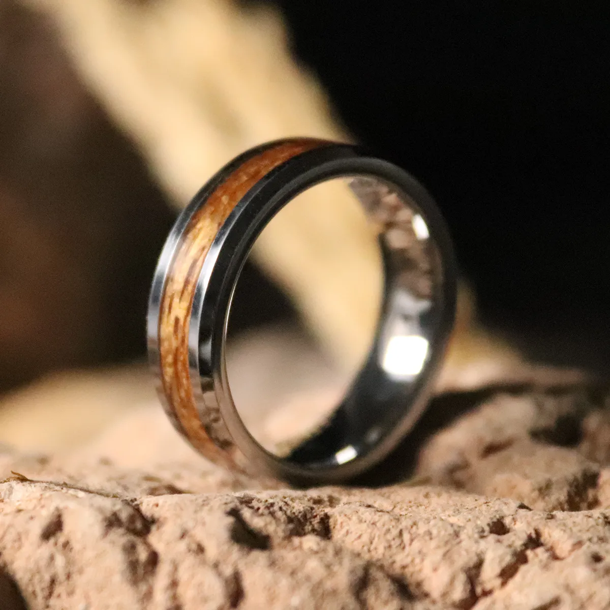 Teak Inlay Ring sold by Rose Anvil product image thumbnail 2