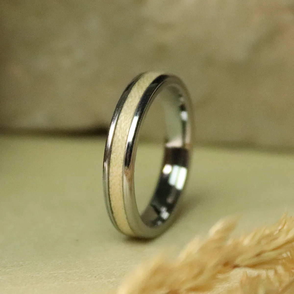 Poplar Inlay Ring sold by Rose Anvil