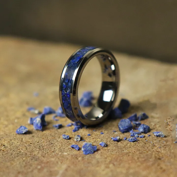 Blue Lapis Lazuli Ring sold by Rose Anvil product image thumbnail 2
