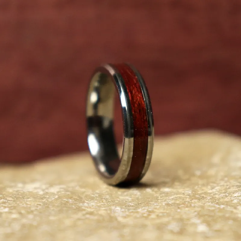 Purple Heart Ring made by Rose Anvil