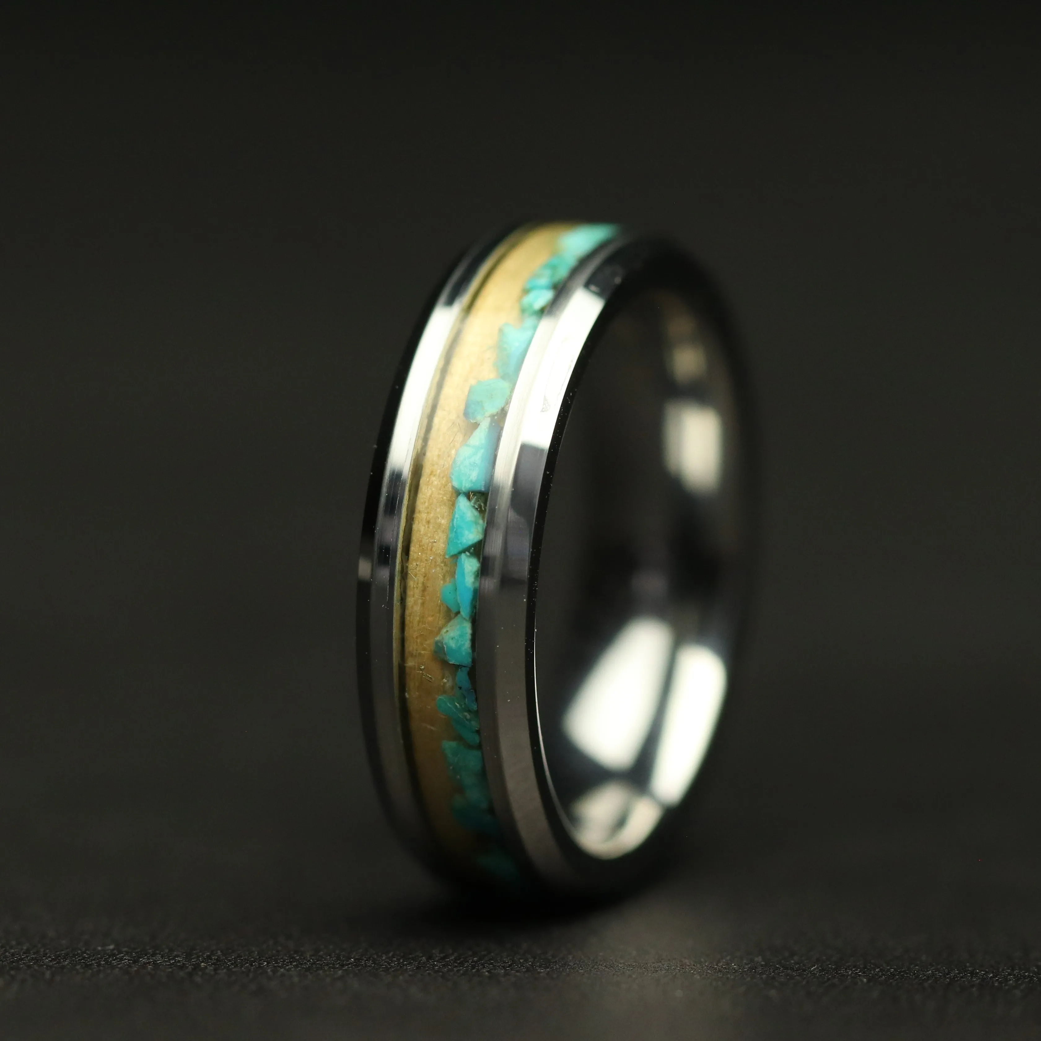 Oak and Turquoise Ring sold by Rose Anvil product image thumbnail 2