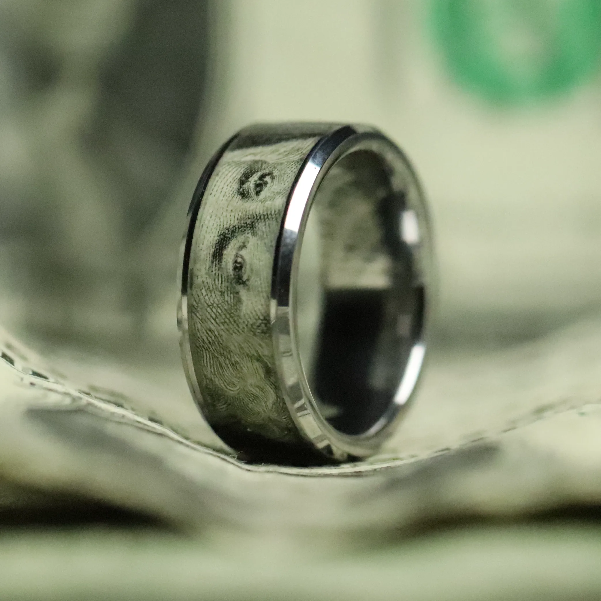 Dead President Ring sold by Rose Anvil