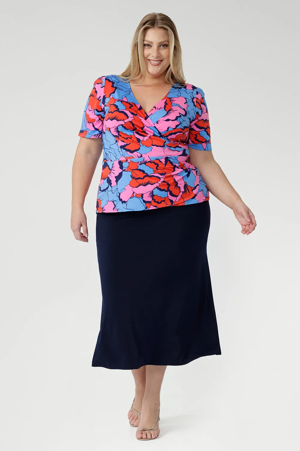 Lyle Top in Can Can sold by Leina & Fleur product image thumbnail 3