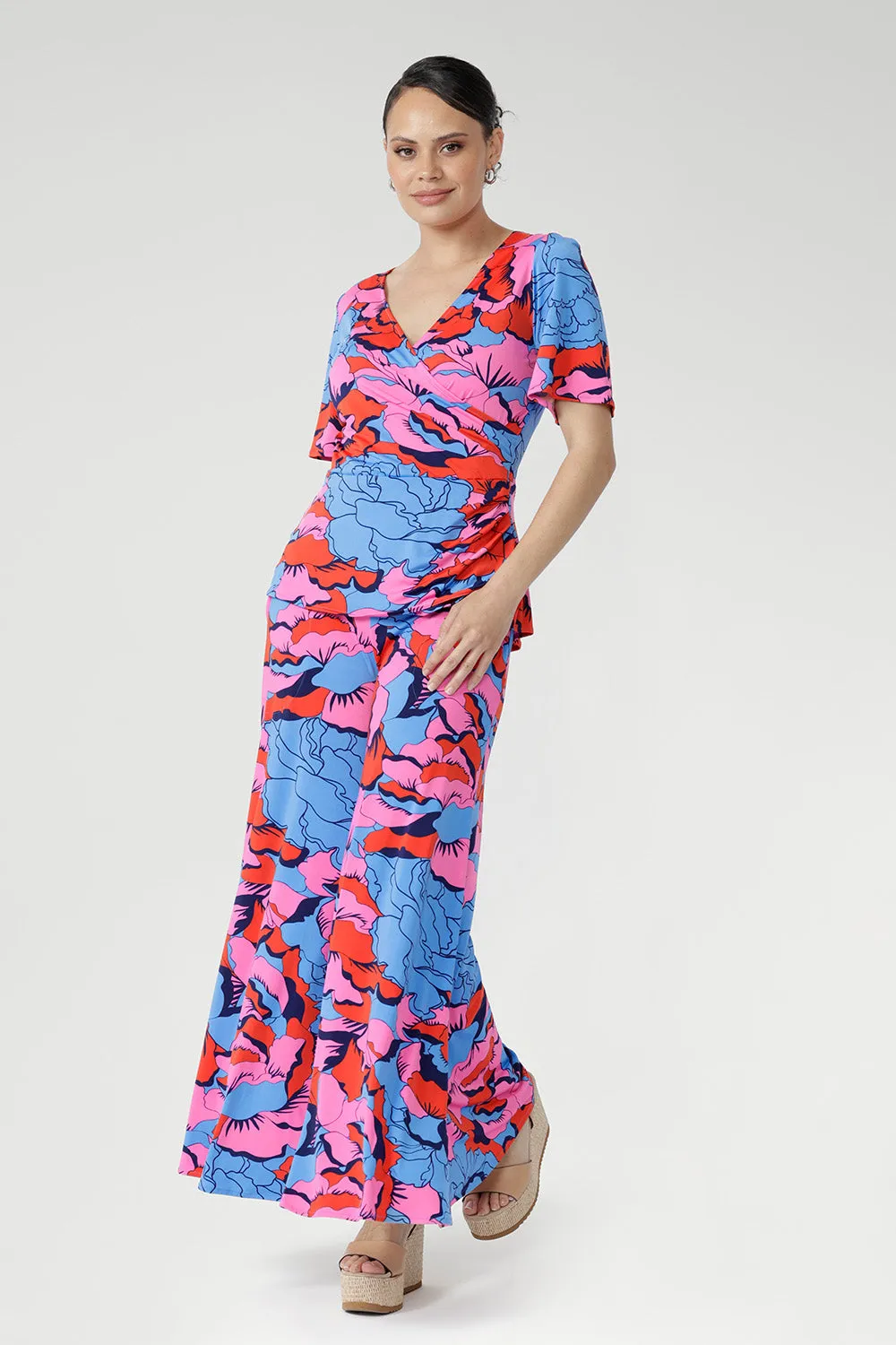 Lyle Top in Can Can sold by Leina & Fleur product image thumbnail 4