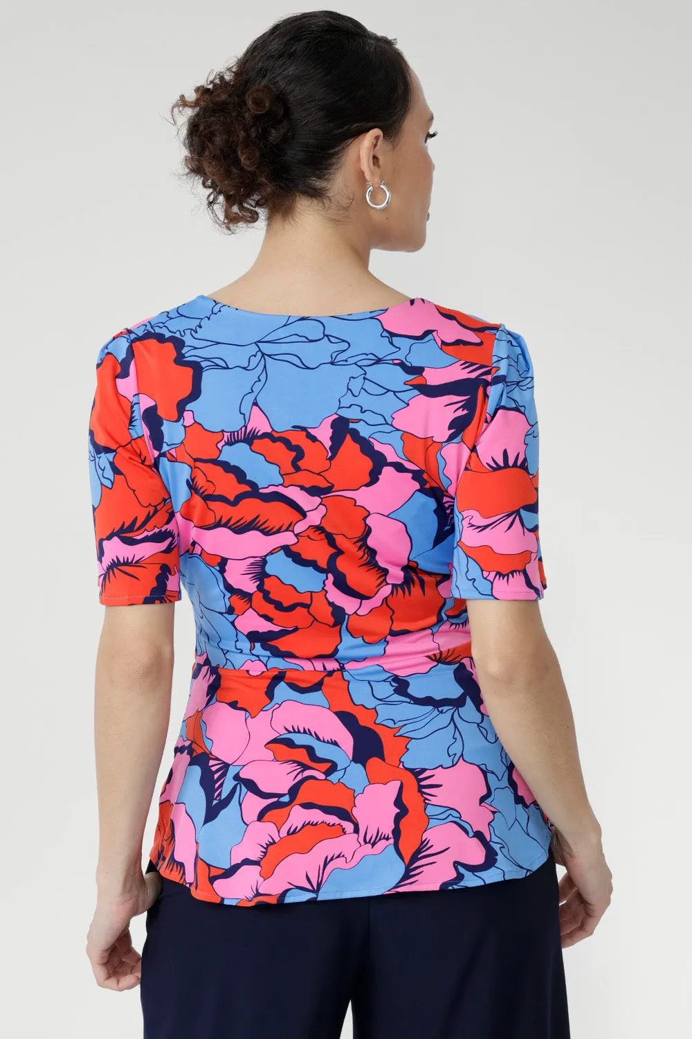 Lyle Top in Can Can sold by Leina & Fleur product image thumbnail 5