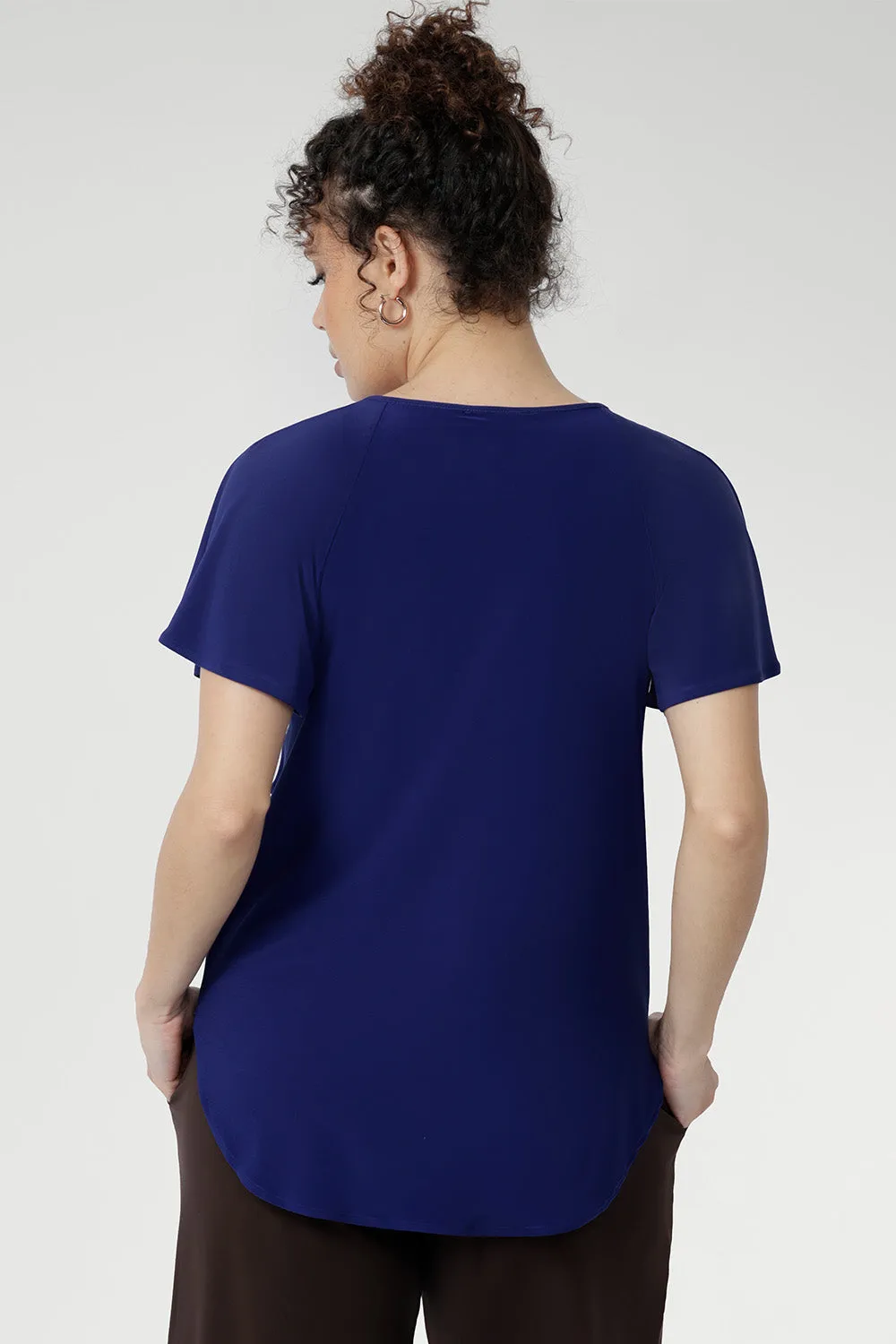 Bowie Top in Sapphire sold by Leina & Fleur product image thumbnail 5