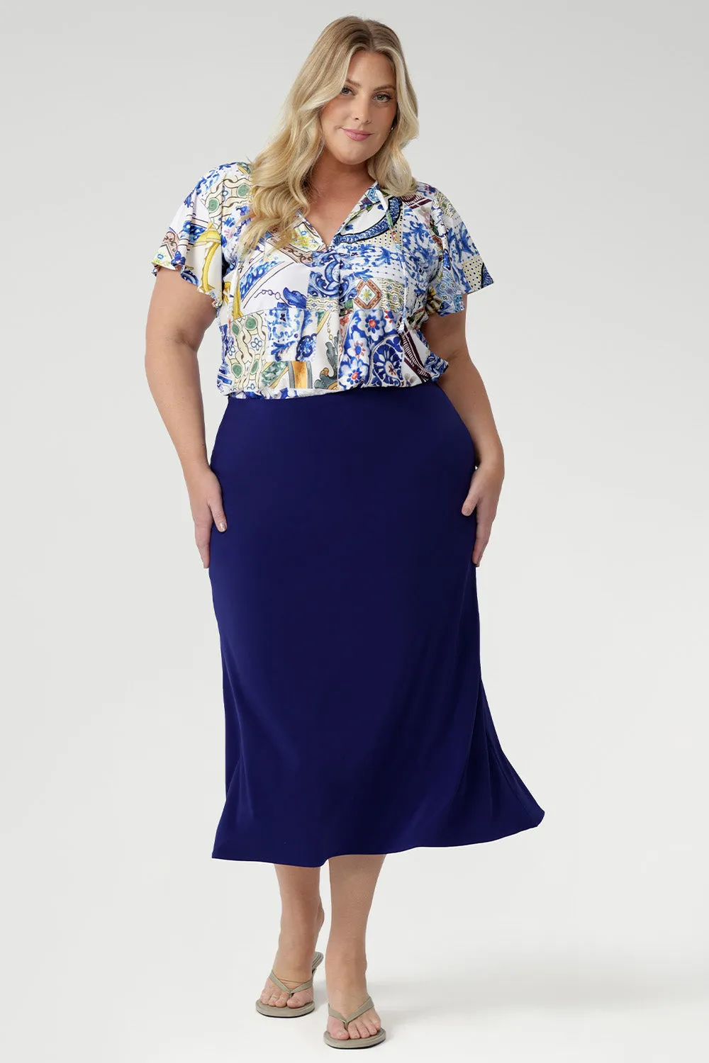 Bowie Top in Mosaic Tile sold by Leina & Fleur product image thumbnail 5