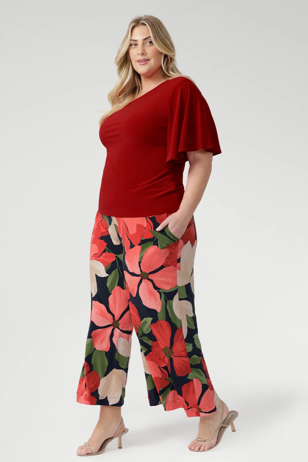 Chloe Top in Red sold by Leina & Fleur product image thumbnail 4