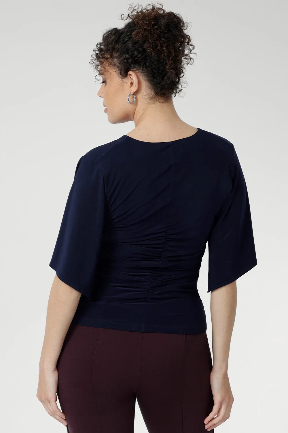 Luna Top in Navy sold by Leina & Fleur product image thumbnail 5