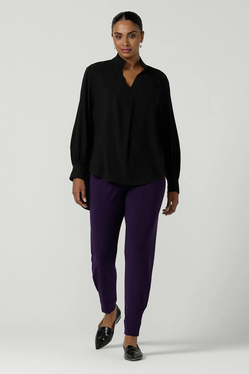 Indi Tall Pant in Amethyst sold by Leina & Fleur product image thumbnail 5