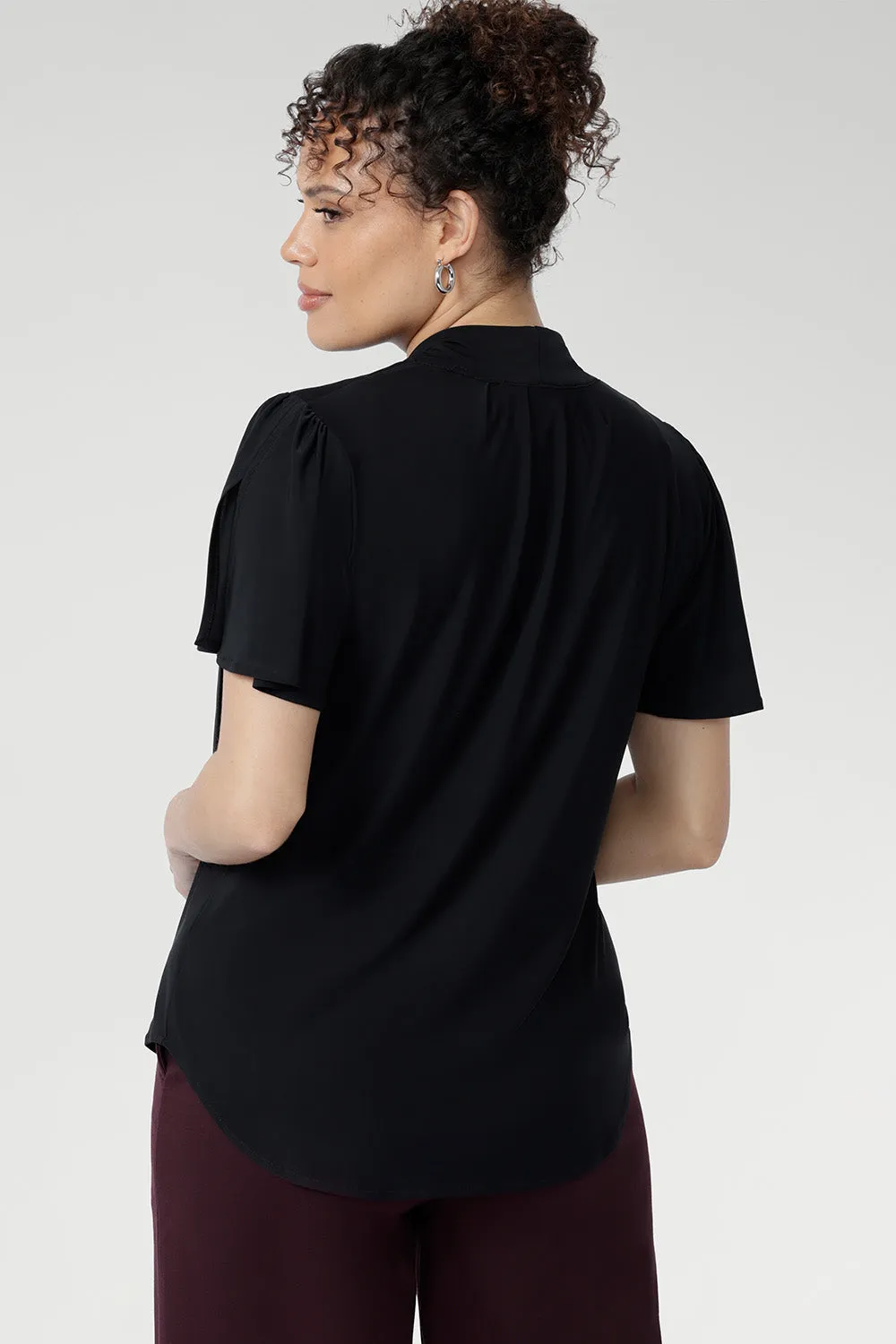 Michael Top in Black sold by Leina & Fleur product image thumbnail 4
