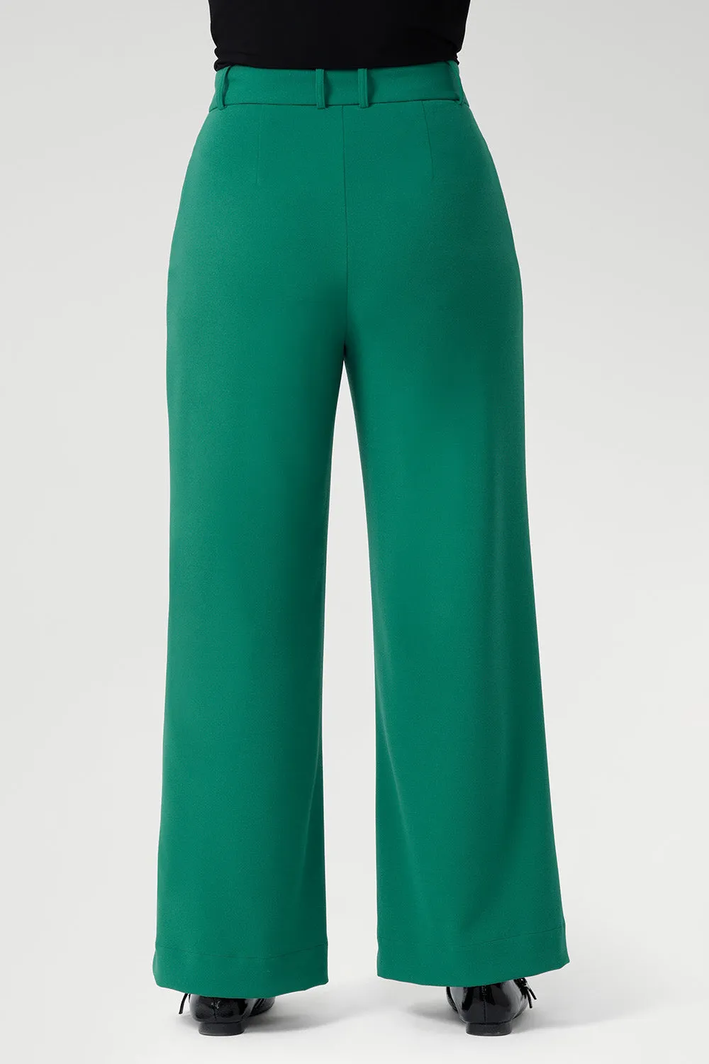 Drew Pant in Jade sold by Leina & Fleur product image thumbnail 4