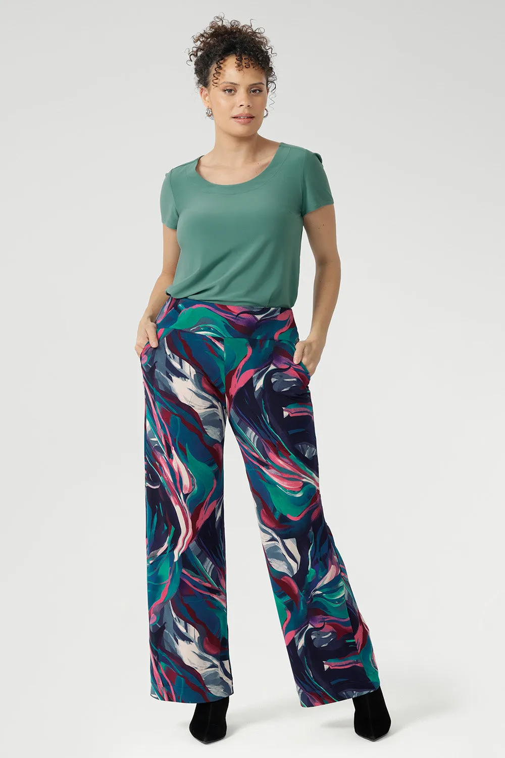 Monroe Pant in Soiree sold by Leina & Fleur