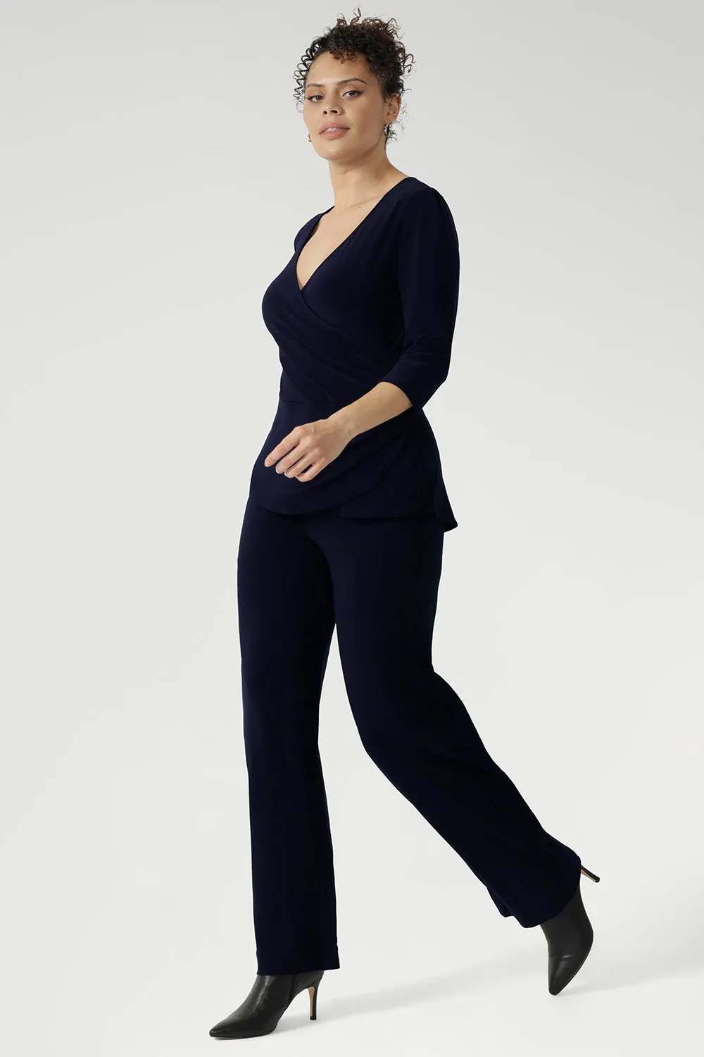 Kyle Top in Navy sold by Leina & Fleur product image thumbnail 3