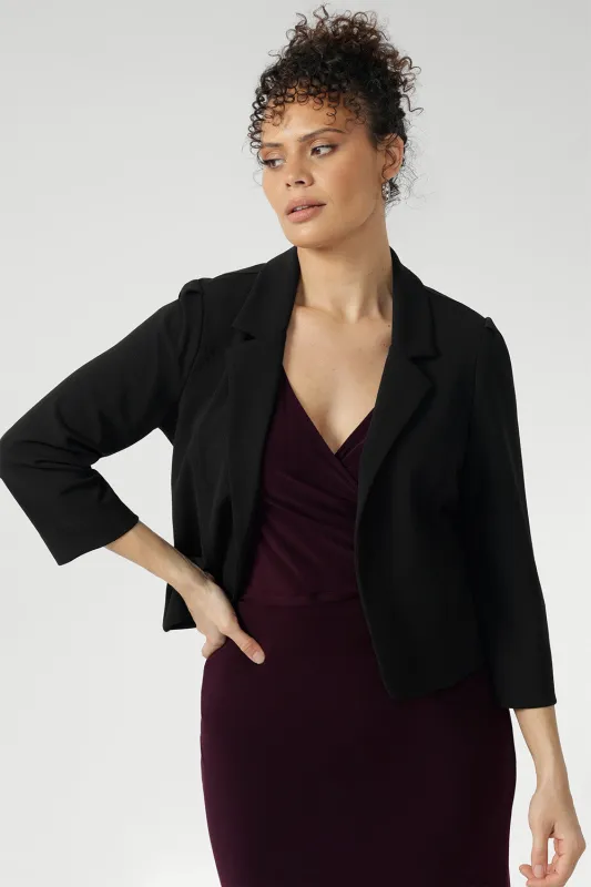 Benni Jacket in Black sold by Leina & Fleur