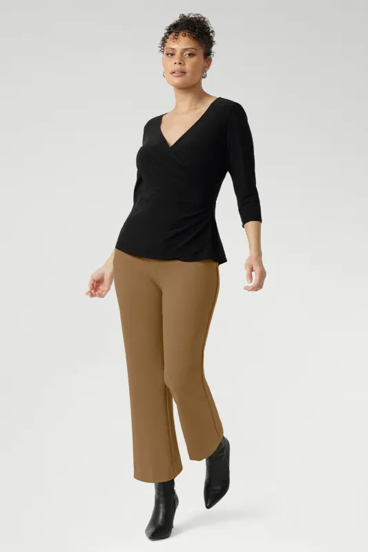 Uma Pant in Caramel sold by Leina & Fleur