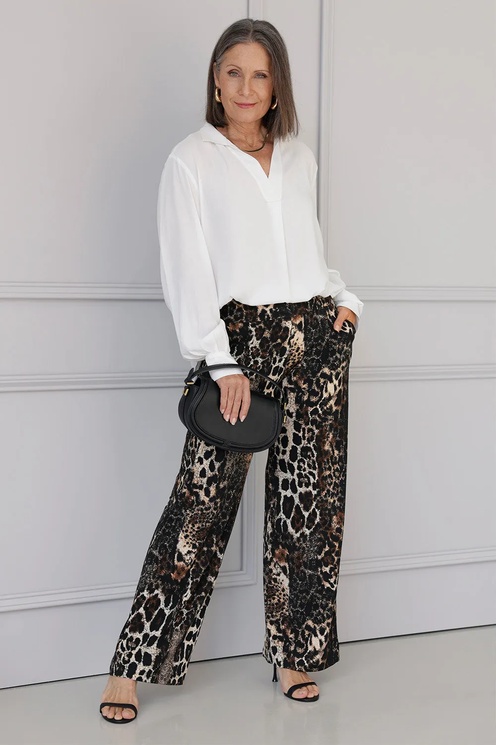 Monroe Pant in Panthera sold by Leina & Fleur product image thumbnail 3