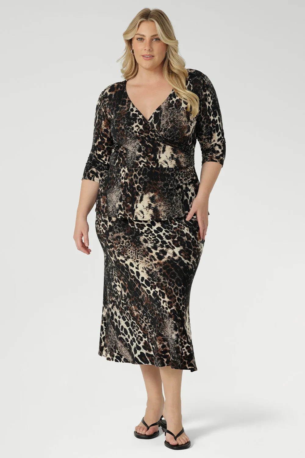 Kyle Top in Panthera sold by Leina & Fleur product image thumbnail 5