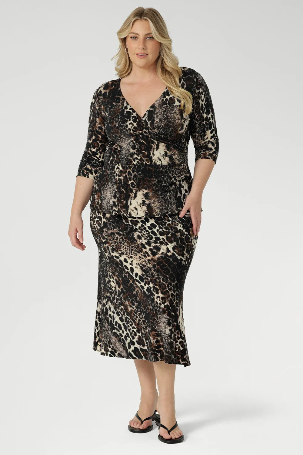 Asher Skirt in Panthera sold by Leina & Fleur product image thumbnail 2