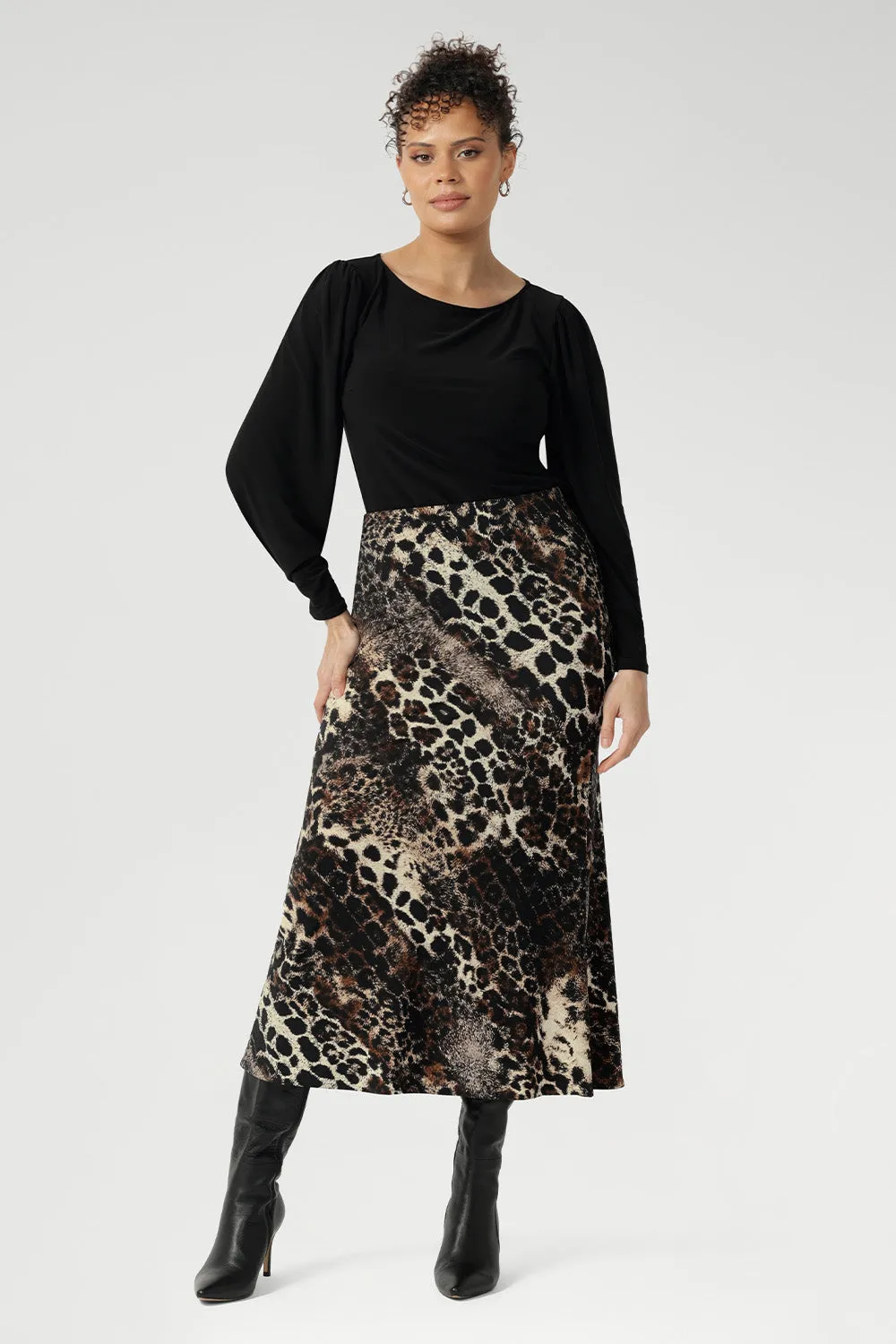 Asher Skirt in Panthera sold by Leina & Fleur product image thumbnail 3
