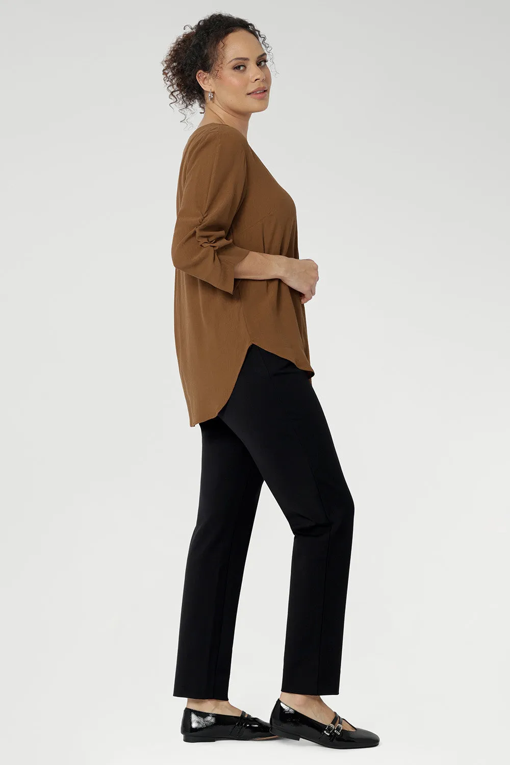 Terry Shirt in Nuthatch sold by Leina & Fleur product image thumbnail 4