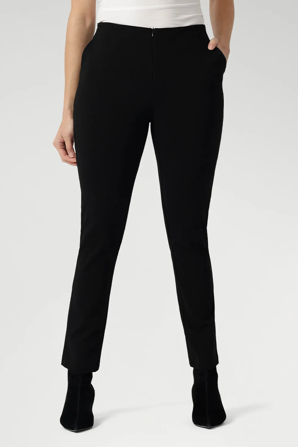 Skinny Leg Pant in Black sold by Leina & Fleur product image thumbnail 2