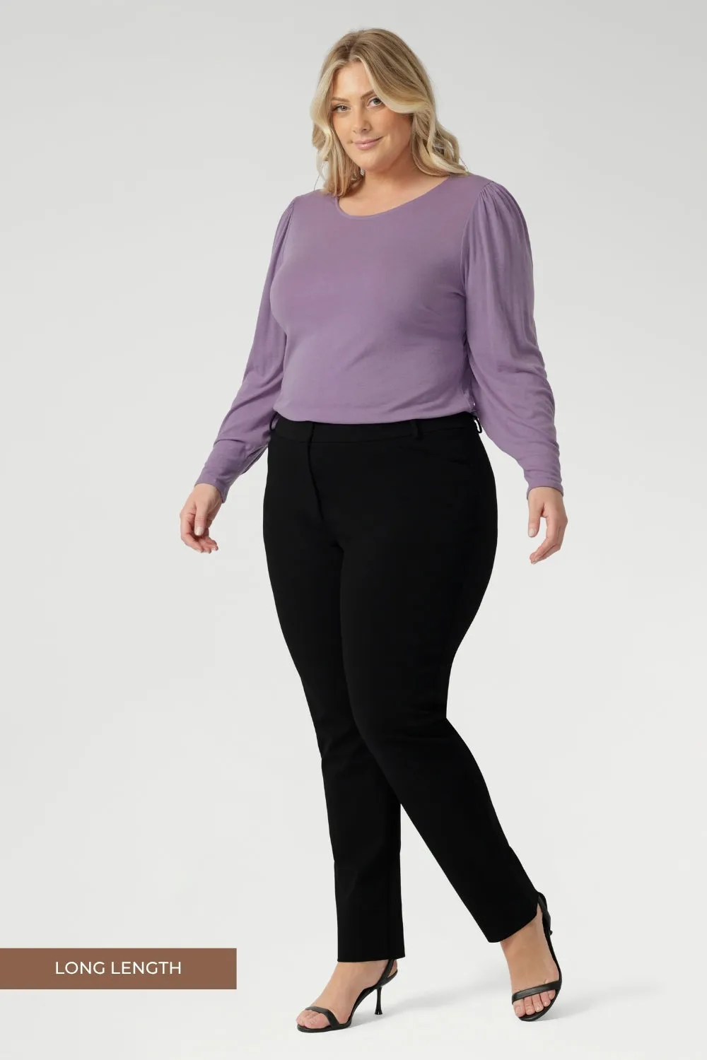 Straight Leg Pant in Black sold by Leina & Fleur product image thumbnail 2