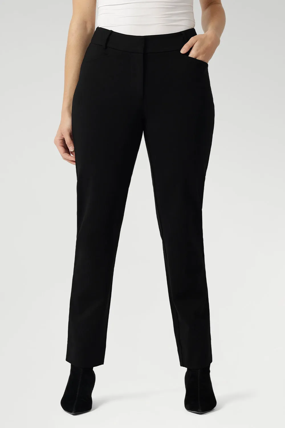 Straight Leg Pant in Black sold by Leina & Fleur product image thumbnail 3