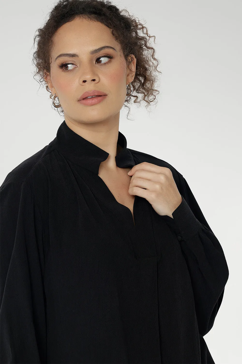 Ellis Shirt in Graphite sold by Leina & Fleur product image thumbnail 3